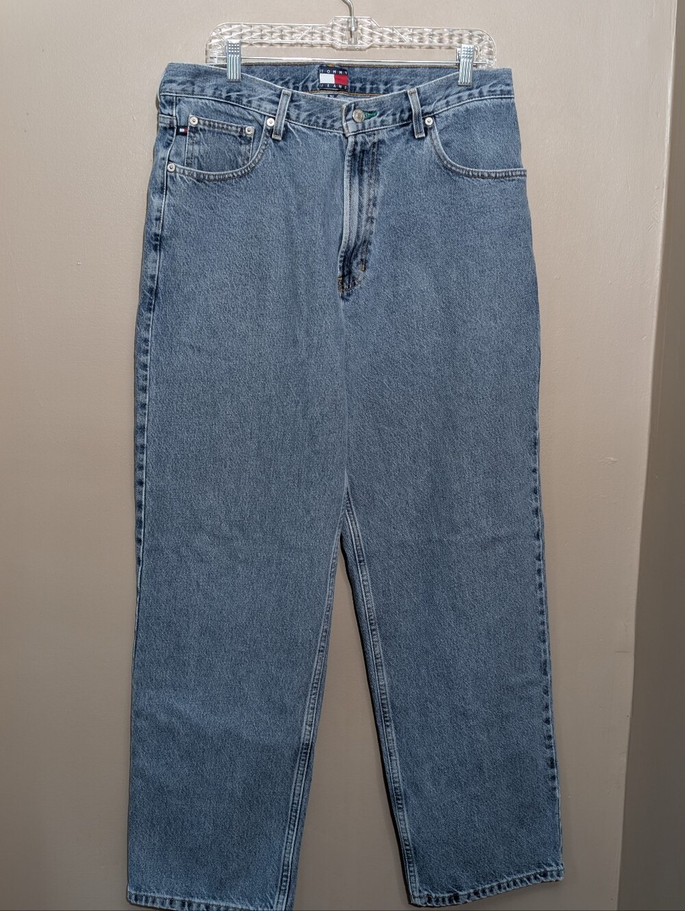 Vintage Y2K Streetwear Baggy Tommy Hilfiger Jeans Men’s 36X32